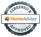 HomeAdvisor Screened & Approved logo